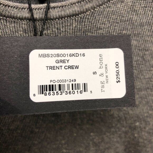 Rag & bone Merino Wool Trent Crewneck Sweater - Picture 8 of 10